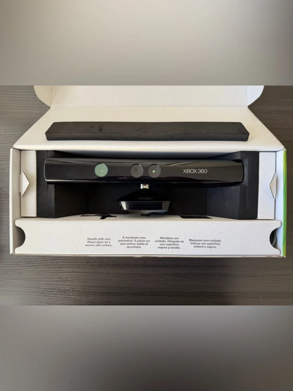 Xbox 360 Kinect Sensor Model 1414 Motion Camera Black Tested Working
